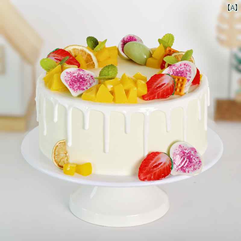 食品サンプル 誕生日ケーキ スイーツ 模型 業務用 店舗用品 模擬 食品 食べ物 精巧 飲食店 見本 店頭 リアル 芸術的 かわいい おしゃれ