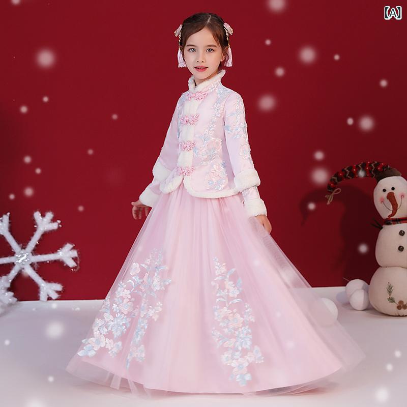 キッズ 子供服 冬 女の子 長袖 ジャケット ロングスカートセット かわいい おしゃれ 韓国 着やすい 上品 お祝い セレモニー 式典 祝賀 撮影 発表会 パーティー イベント 結婚式 パフォーマンス コスチューム 衣装 アイテム