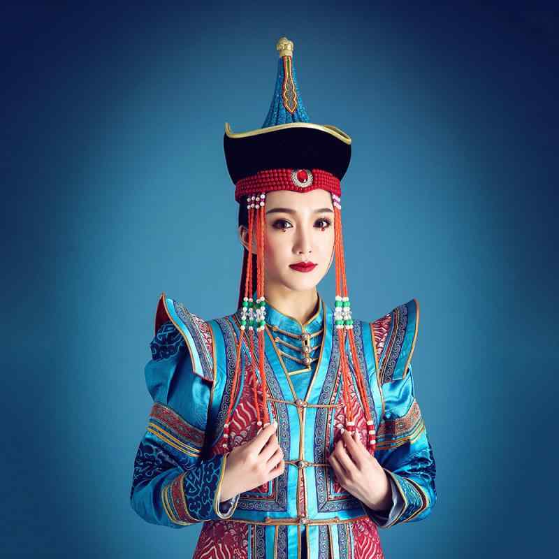 かぶり笠 モンゴル お上さん 民族 踊り 堅苦しさ お召しもの かぶり笠 無償性大きさ 演奏 レディース 流行り物 今めかしい レトロ タッセル ビーズ