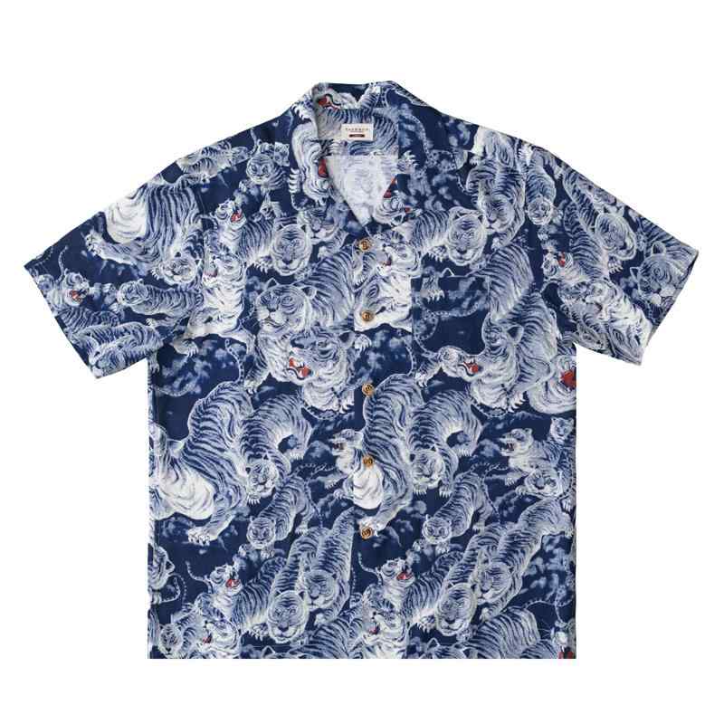 楽天市場】ダイリク・DAIRIKU 22SS Tiger Open Coller Shirt タイガー