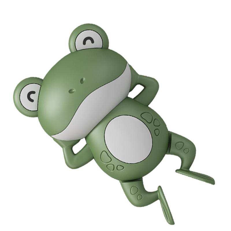 Frog Fish Crab Narwhal Figure Doll Cute Turtle Baby Supplies Penguin Bath Kids Fun Swimming Pool Water Play Gift Toy Education