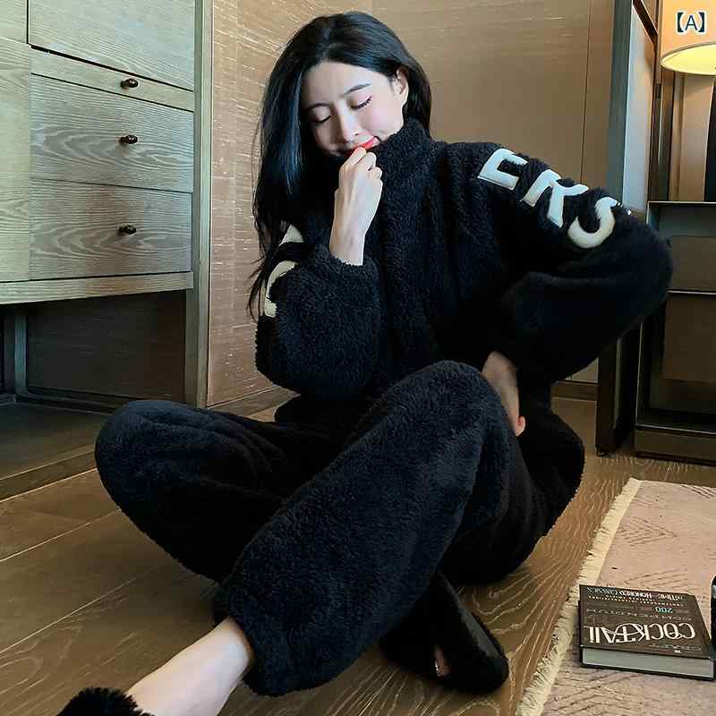 レディース 成人女性服 成人女性用 パジャマ 御部屋着 御部屋御召しもの 可愛らしい 今めかしい 伸び伸びする 心地好い 秋冬 朦々たる 老人ホーム セットアップ 上下仕掛ける