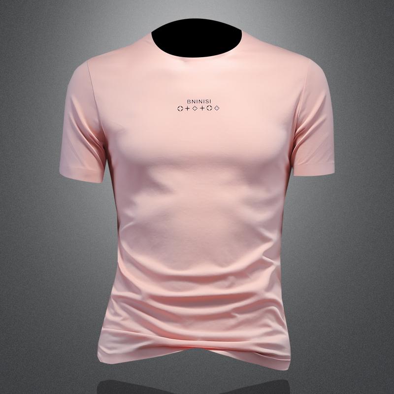 Tシャツ トップス メンズ シームレス 大きいサイズ 半袖 コットン 夏 スリムフィット シンプル カジュアル デイリー スポーツ レジャー リゾート 休日