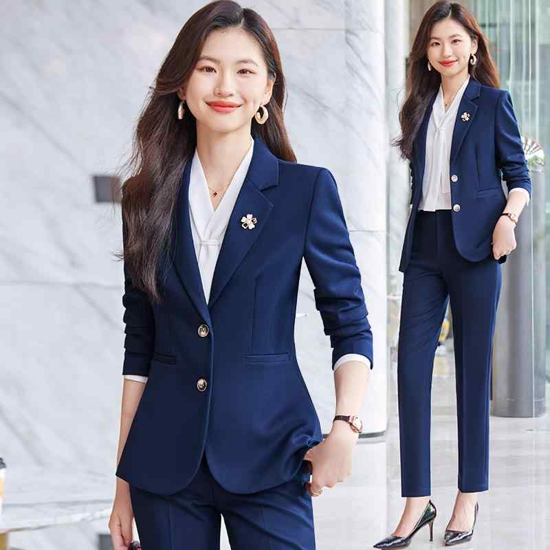 レディース ジャケット パンツ ビジネス シンプル オフィス ビジネス ブリティッシュ 女性 カジュアル 大人かわいい 結婚式 二次会 参観日 ファッション スタイリッシュ 韓国 春秋