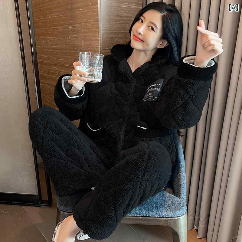 パジャマ 御部屋着 御部屋御召しもの レディース 御上さん服 御上さん用 可愛らしい 心地よい 伸び伸びする セットアップ 上下仕かける 朦々たる キルティング 秋冬 途轍も無い大きさ
