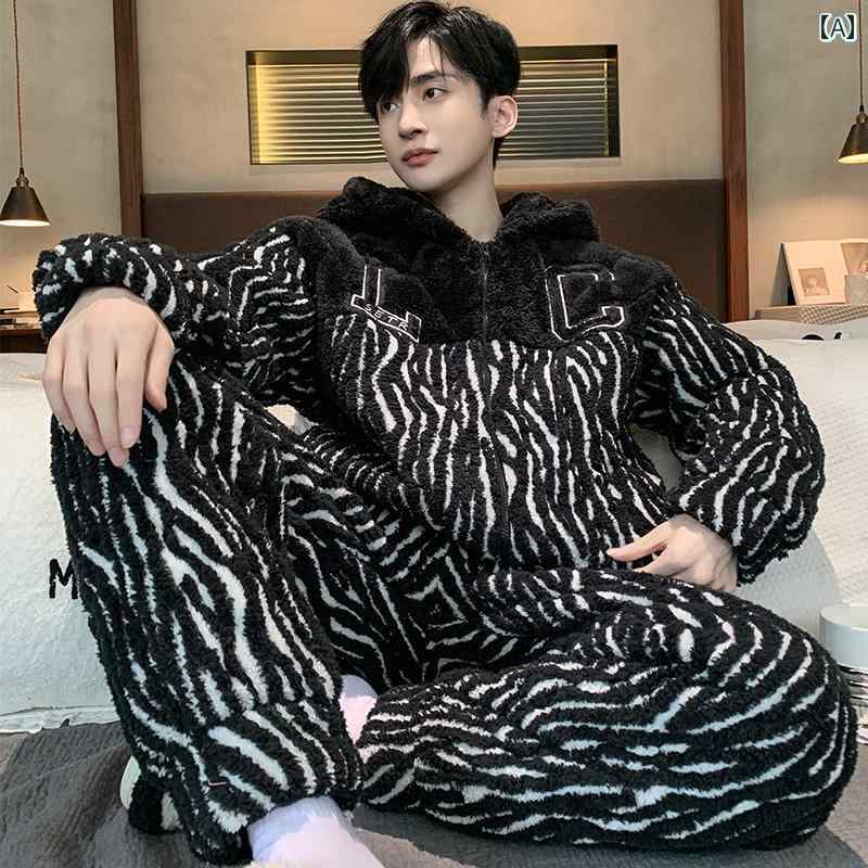 パジャマ 部屋着 ルームウェア メンズ 紳士服 ナイトウェア おしゃれ リラックス セットアップ 上下セット 暖かい 防寒 秋冬 厚手 キルティング ホーム