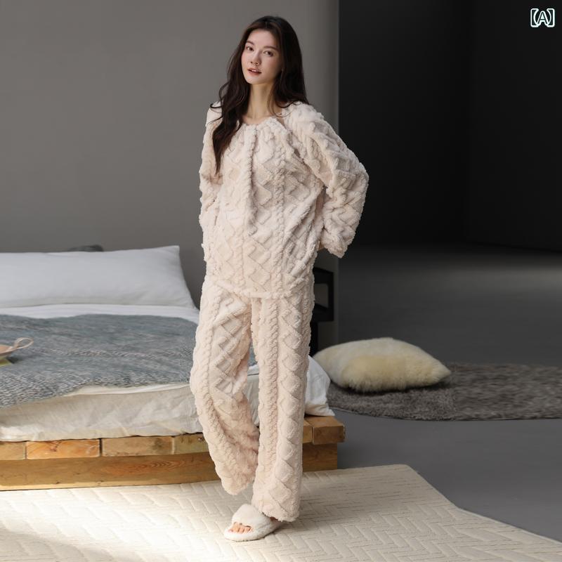 パジャマ お座敷着 お座敷お召しもの レディース 亭主もち服 亭主もち用 愛くるしげ かっこ良い 防寒 伸び伸びする セットアップ 上下仕掛ける 秋冬 朦々たる 介護ホーム 生あたたかい メンズファッション-その他
