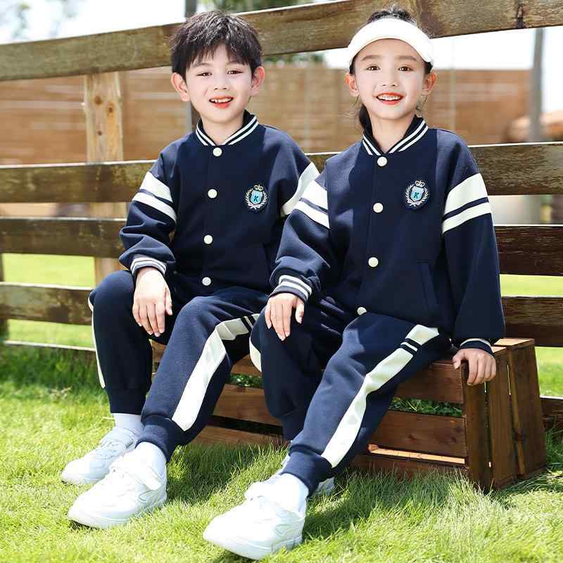 キッズ 子供服 スポーツウェア 小学生 制服 セット 春夏秋 幼稚園 運動着 体育 体操服 ファッション ガールズ ボーイズ おしゃれ ネイビー