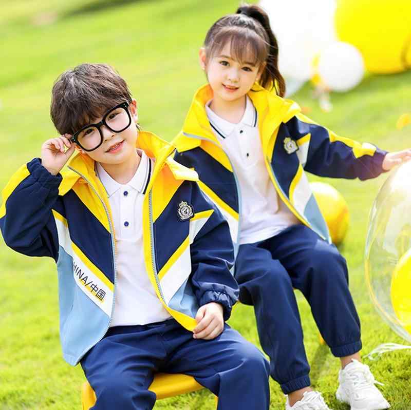 子供服 セットアップ 小中学校 ジャケット スリーピース 秋冬 カレッジスタイル 幼稚園 運動着 スポーツウェア 防寒 防風 4,958円