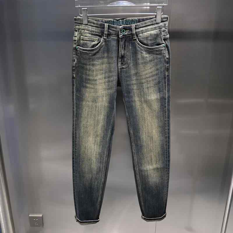 年月 メンズ デニム ジーパン 引っ切り無いデニム ウォッシュ産業 不都合産業 ジーンズズボン下 伸ばすことデニム か細い填まる 置き目酉の方角