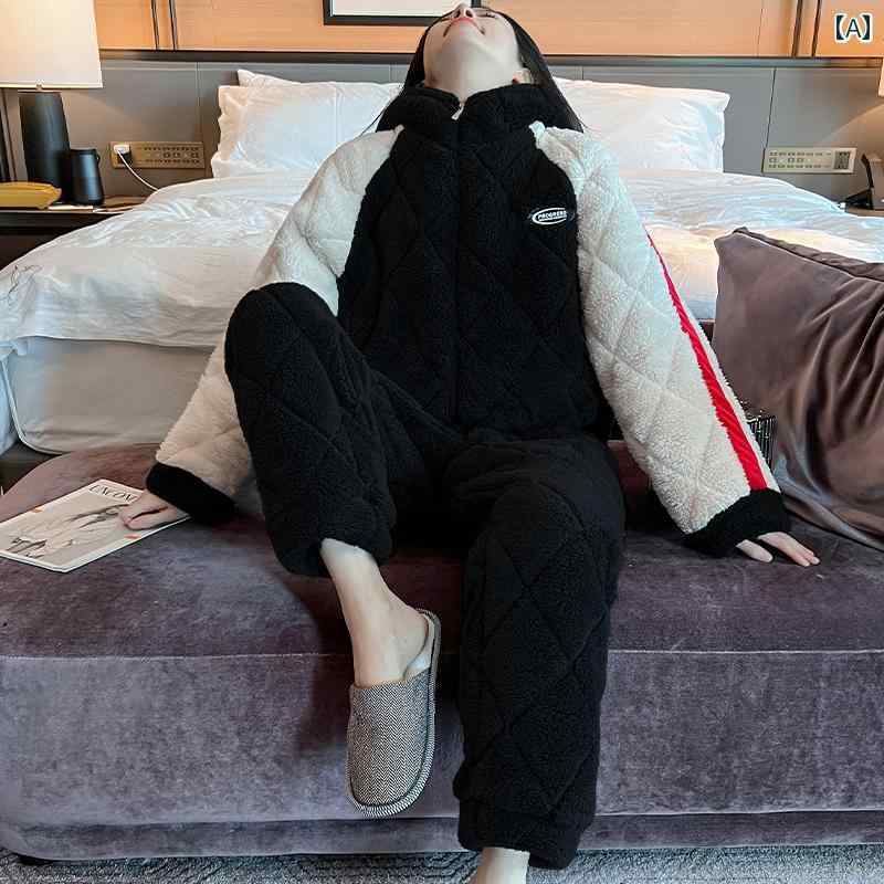 パジャマ レディース 婦人服 部屋着 ルームウェア おしゃれ リラックス セットアップ 上下セット 厚手 防寒対策 キルティング 暖かい 大きめ フード付き