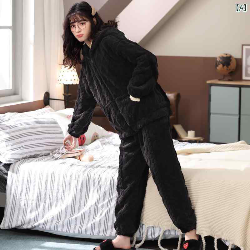 パジャマ 御部屋着 レディース お上さん服 お上さん用 御部屋お召しもの 愛くるしい 格好のいい 伸び伸びする セットアップ 上下書き割り 秋冬 心地よい 生あたたかい