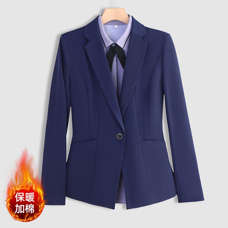 レディース 背広 セットアップ 雅びやか キルティング 朦々たる 秋冬 ユニフォーム 制服 勤務場所 御前上等感 上衣