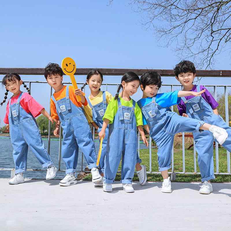 子供服 パフォーマンス イベント ステージ 発表会 衣装 幼稚園 小学生 キッズ カジュアル コスチューム 軽量 おしゃれ