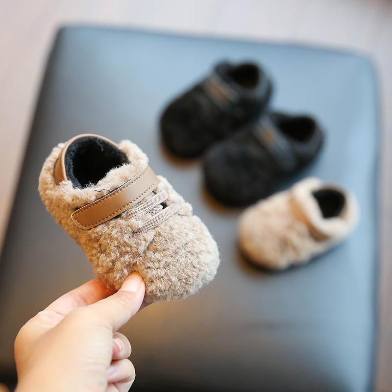 ベビーシューズ 女の子 赤ちゃん 綿 冬用 暖かい もこもこ シューズ 幼児 柔らか素材 軽量 カジュアル 快適 おしゃれ お出かけ