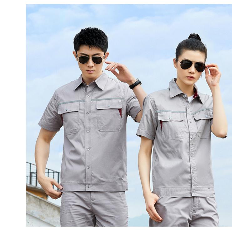 作業服 作業着 ワークウェア 制服 工場 現場職 エンジニア 作業員 カジュアル ラフ スタイリッシュ メンズ レディース 大きいサイズ 夏