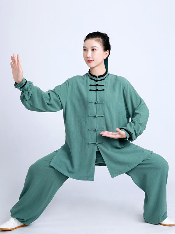 カンフー服 太極拳ウェア 武術着 体操 スポーツ トレーニングウェア 中国 太極拳 練習 競技 パフォーマンス エレガント メンズ レディース