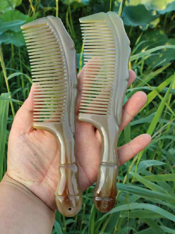 ヘアケア用 スムージングコーム 家庭用 マッサージ 縮毛矯正コーム ヘッド コンパクト 帯電防止 ハンドコーム ナチュラル 粗目 広目
