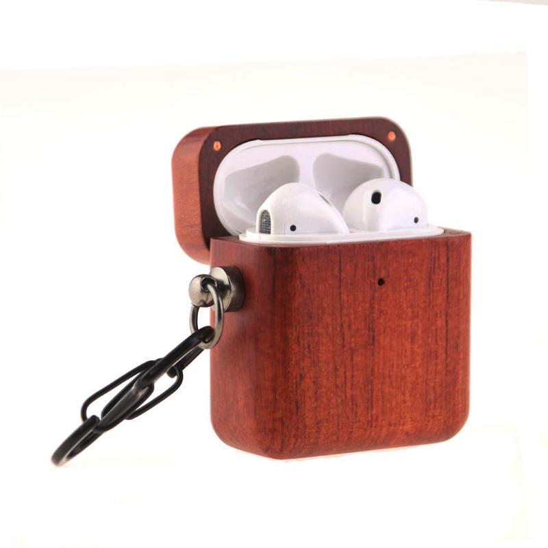 1 / 2 / 3 世代 AirPods Pro 保護ケース 無垢材 クルミ イヤホンケース アクセサリーケース ヘッドホンケース イヤホン ウッドケース