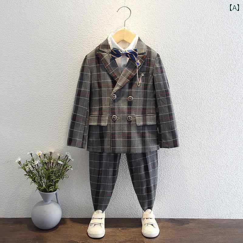 子供服 男の子 スーツ パーティー 発表会 衣装 お呼ばれ 入学式 卒業式 結婚式 セレモニー 春秋 おしゃれ スタイリッシュ キッズ|ラ・グラーヌ
