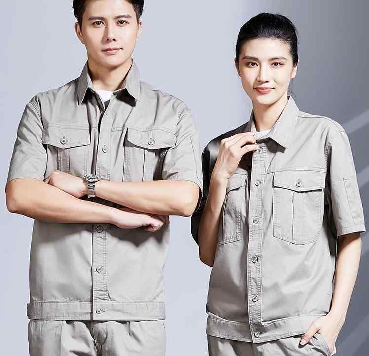 作業服 作業着 ワークウェア 制服 工場 現場職 エンジニア 作業員 カジュアル ラフ スタイリッシュ メンズ レディース 大きいサイズ 夏