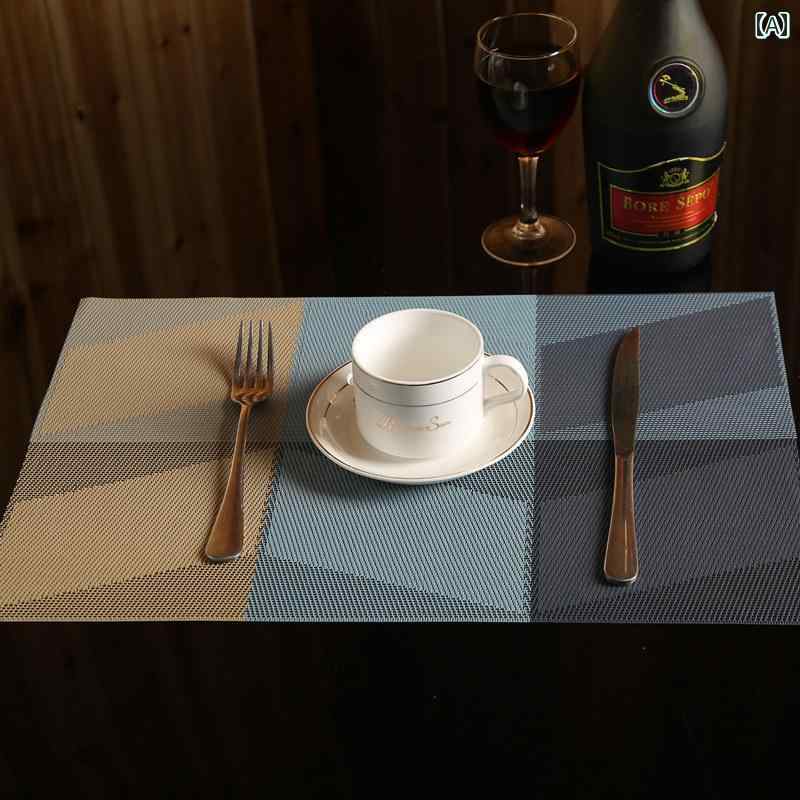 ランチョンマット プレースマット おしゃれ テーブルナプキン テーブルマット 食器 カトラリー 防水 断熱 ハイエンド エレガント 生活雑貨