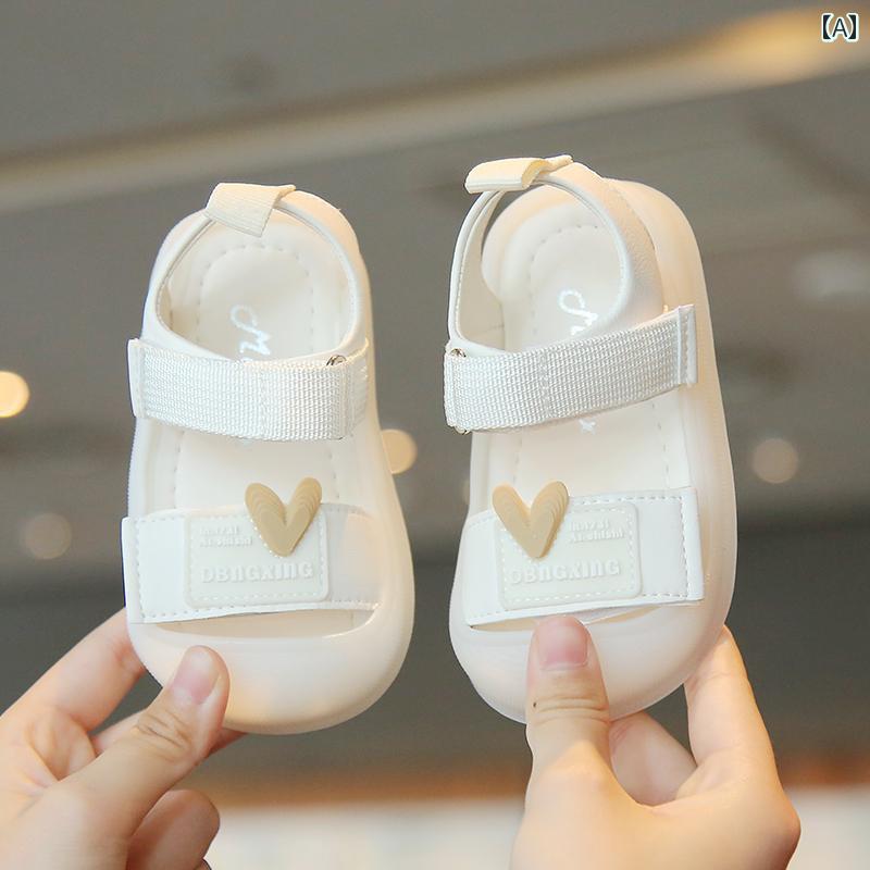サンダル ベビー 幼児 履きやすい 1歳～2歳 子供 靴 柔らかい底 通気性 夏 シューズ 男の子 衝突防止 女の子 赤ちゃん