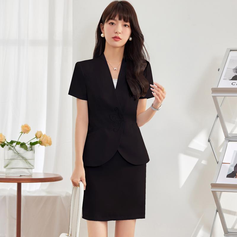 【楽天市場】レディース スーツ カジュアル フォーマル スタイリッシュ 大人 婦人服 ジャケット ブレザー 半袖 スカート ショート丈 パンツ ズボン 夏 ビジネスウェア：ラ・グラーヌ 
