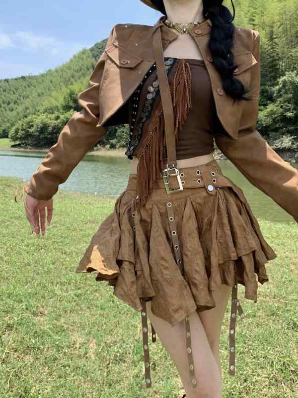 楽天市場】レディース プレーリー トラベル ウエスタン カウガール