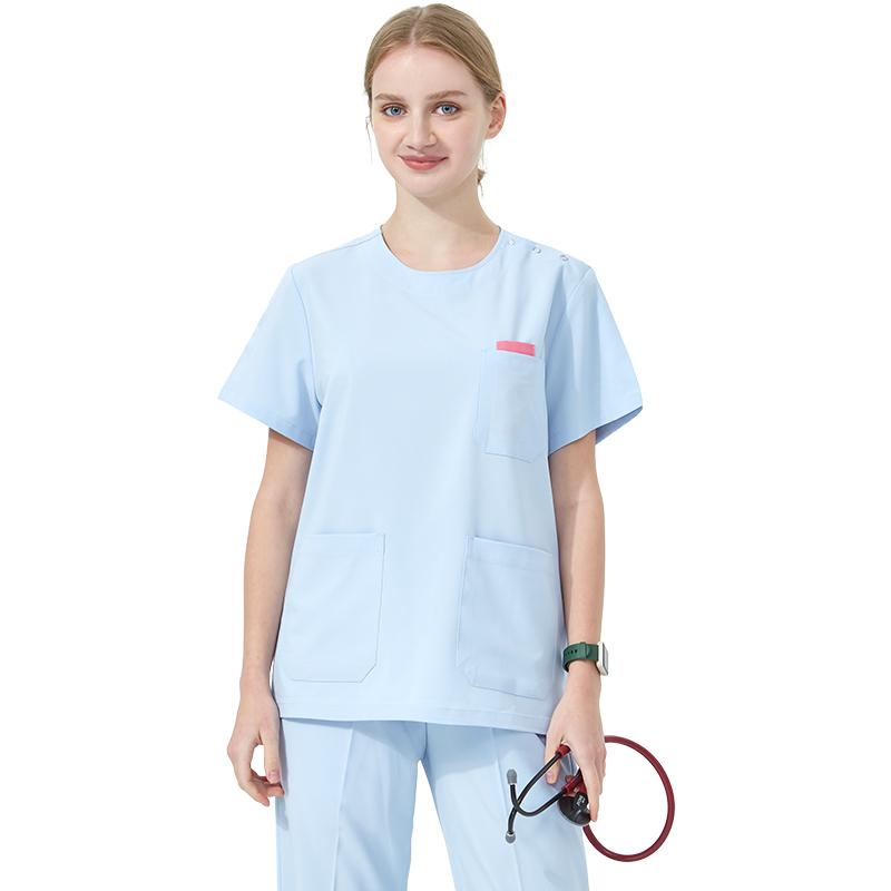 スクラブ 医療 メンズ レディース メディカル クリニック ウェア 速乾 手洗い 服 伸縮性 手術服 ハイエンド ドクター 手術室 作業着 夏