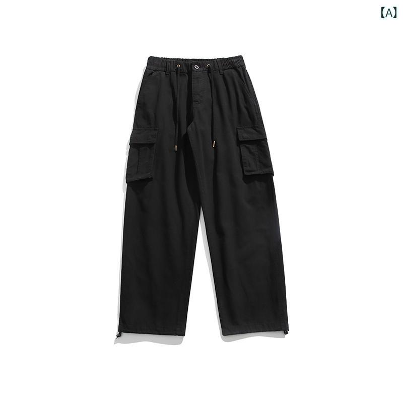 カジュアル パンツ メンズ 男性 アウトドア 登山 ミリタリー 作業着 ズボン ロング パンツ ゆったり オールシーズン 春秋 レジャー ノーアイロン