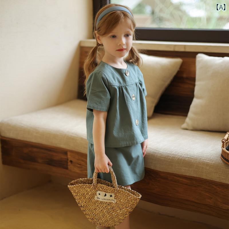 シャツ シンプル カジュアル かわいい ベビー 赤ちゃん キッズ 乳幼児 子供 ベビー服 キッズファッション 子供服 女の子 夏 5,022円