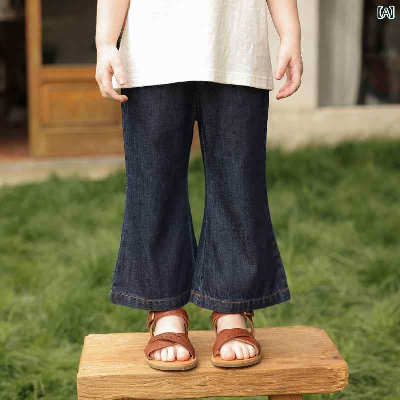 デニム パンツ シンプル カジュアル かわいい ベビー 赤ちゃん キッズ 乳幼児 子供 ベビー服 キッズファッション 子供服 女の子 夏