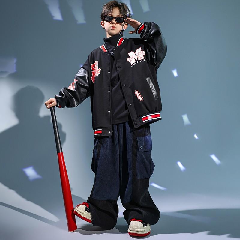 ストリート ダンス 子供用 男の子 女の子 オーバーオール トップス シャツ スーツ ジャズ パフォーマンス スポーティー カジュアル エネルギッシュ