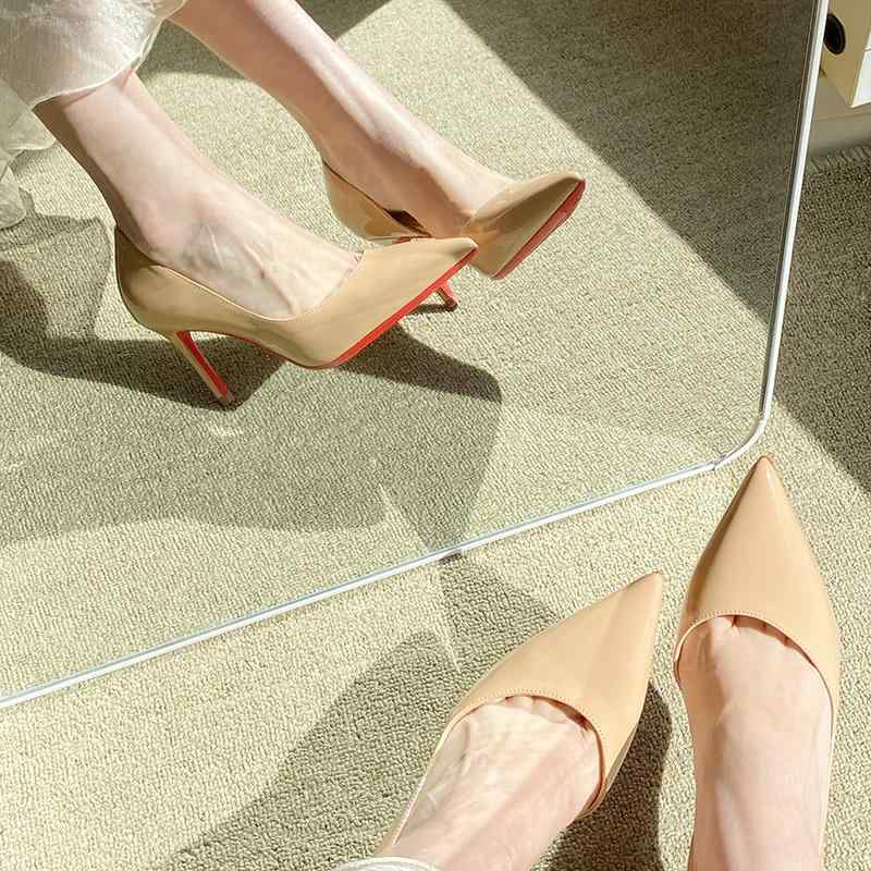 パンプス ハイヒール 素っぽんぽん色合い 赤底 お上さん 吸い付ける的 スティレット 靴 専売特許なめし革 気が大きい大きさ レディース 靴 人付き合い家 寄りあい フォーマル 商行為 アーバン 今めかしい 雅びやか