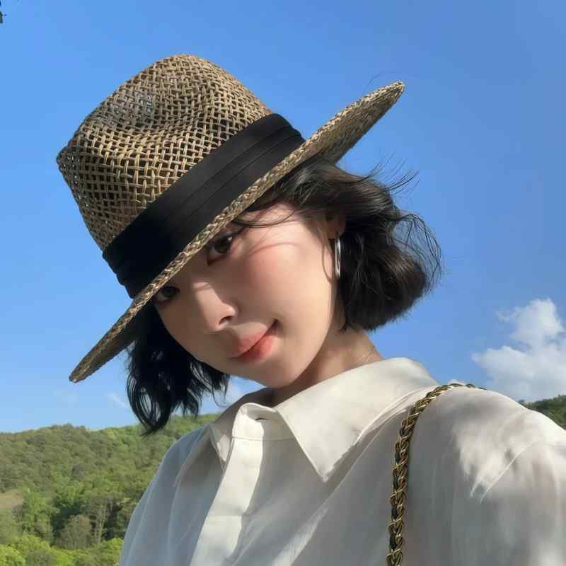 麦わら帽子 レディース 夏 シンプル カジュアル 軽量 おしゃれ 万能 日焼け防止 UVカット 紫外線対策