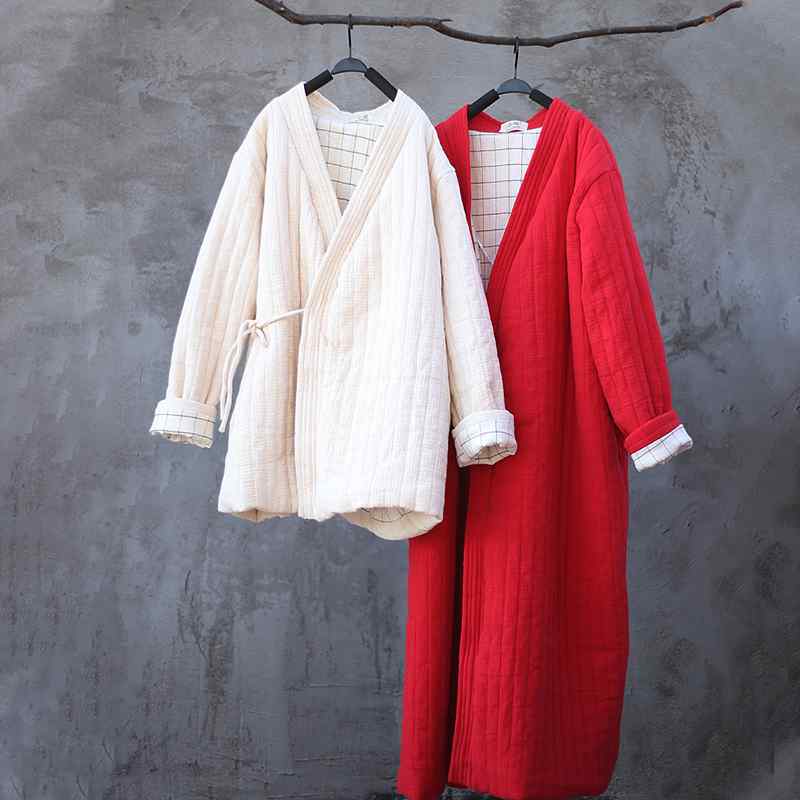 アウター 厚地の外套 朦々たる 思い入れる服 冬用 綿 衣装 ゆったり 大きめ大きさ レトロ 瀬戸もの 中国 綿 上衣 思い入れる 禅 綿織物
