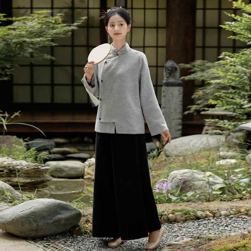 レディース 秋冬服 瀬戸もの 上下 仕かける 茶師服 お上さん服 仏 茶芸師 漢方 思わしい 真っただ中 思い入れる 心地よい レトロ レディースファッション-その他