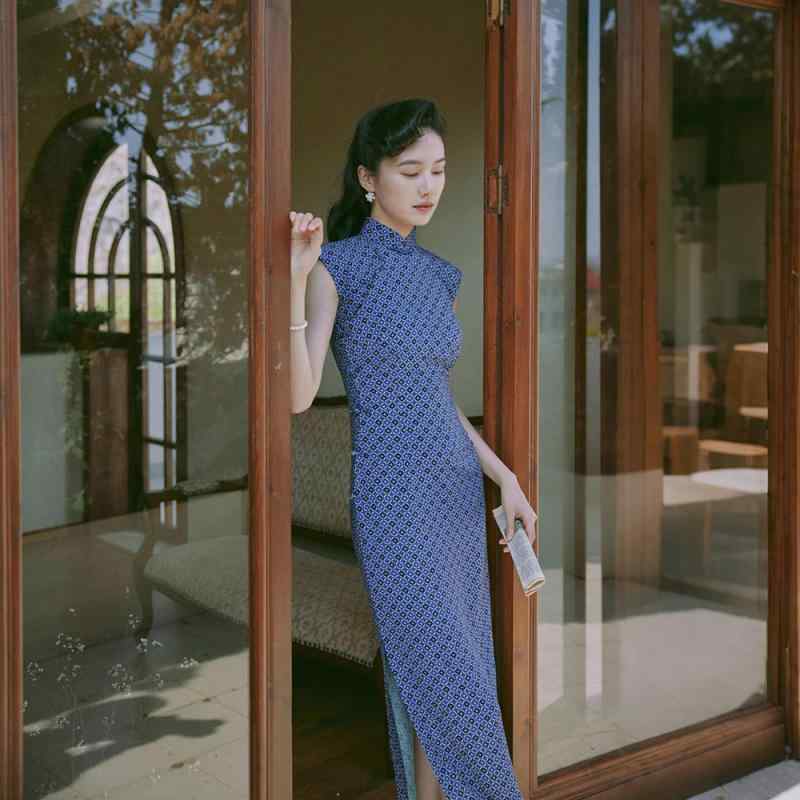 チャイナ ドレス レディース 春夏 ロング スタイル 中華風 レトロ デイリー コットンシルク おしゃれ