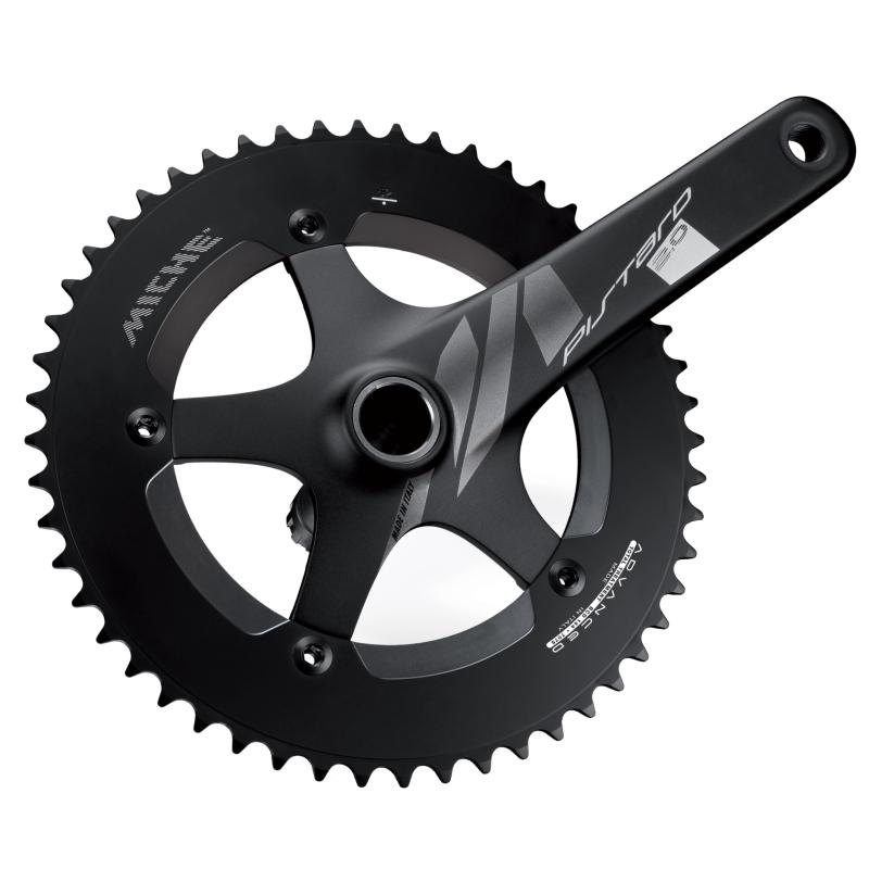 ミケ（MICHE） Pistard 2.0 チェーンホイールセット 50T/165mm ブラック PCD:144mm（BBは付属しません）