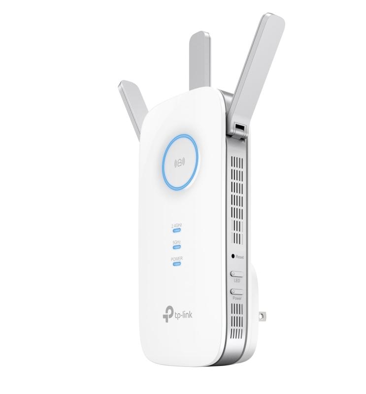 TP-Link 無線LAN 無線電話ローカルエリアネットワーク 中継ぎ器 RE450/A 11ac 1300+450Mbps 御機嫌力強さ 差し込み直挿し ブリッジ回路 AP流行り物付き添い人