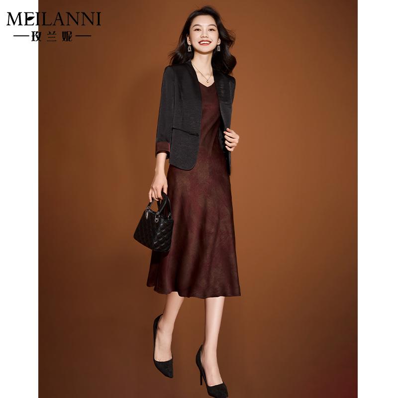 スーツ ワンピース ジャケット ノースリーブ 高級感 ドレス 春夏 婦人服 ママ向け ツーピース レディース おしゃれ エレガント アーバン スタイリッシュ フェミニン ママ友 お食事 学校行事