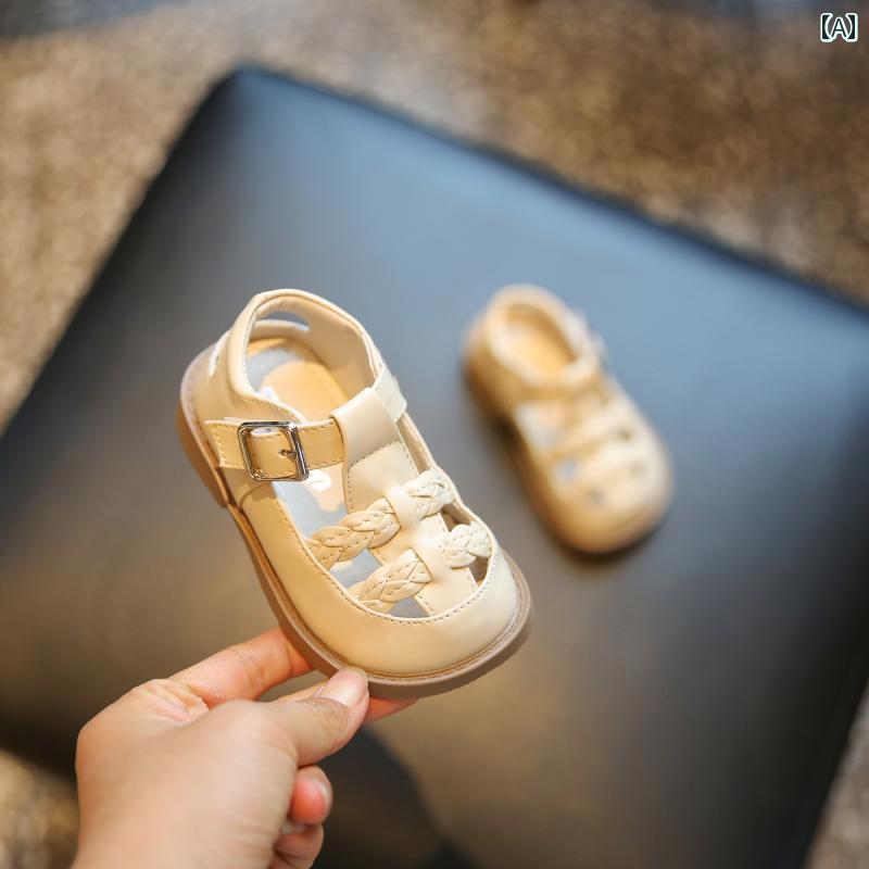 ベビーシューズ かわいい 赤ちゃん 靴 サンダル 子供用 プリンセス ソフト ソール 春秋 靴 女の子 革靴 幼児