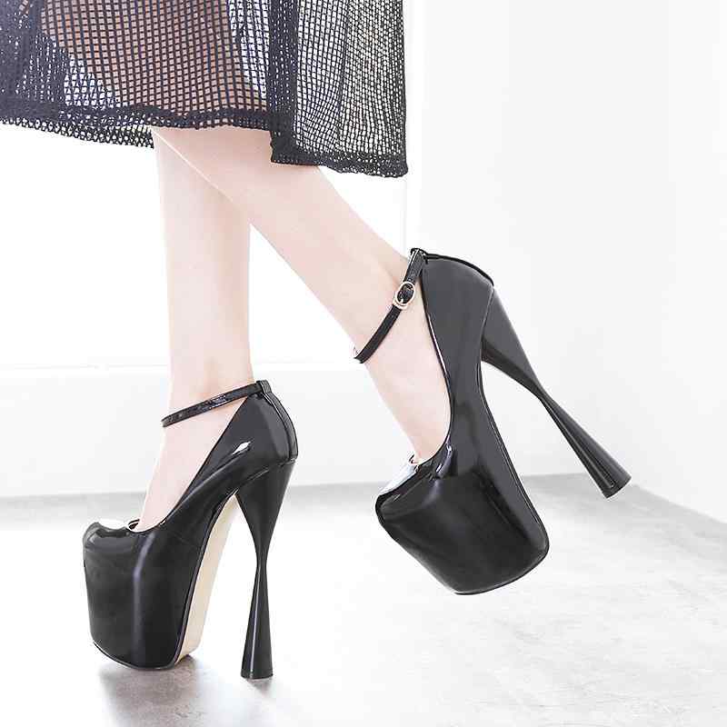 パンプス レディース ファッション アイテム ハイヒール 19cm 魅惑的 セクシー 大きいサイズ 女装 ナイトクラブ パーティ イベント カジュアル エレガント シングルシューズ シンプル