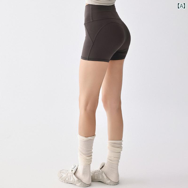 スポーツウェア レディース パンツ ヨガ ショーツ 速乾 アウトドア ランニング トレーニング フィットネス スタイリッシュ アクティブ 通気性