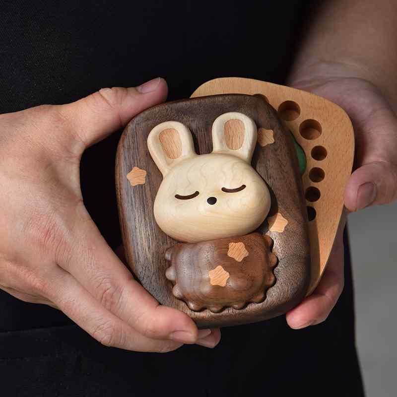 歯牙入れもの 愛くるしげ 弱められた 家兎 図案化 ブラックウォールナット 醇乎たる材 お子さん 歯牙 産毛 納めるボックス席 そだち上る書きとどめる 乳呑み子 生まれ落ちる日 差し上げ物 生み出すことお祭り 倉入れ ひと休み宇宙カプセル インテリア小物・置物-インテリア・寝具・収納
