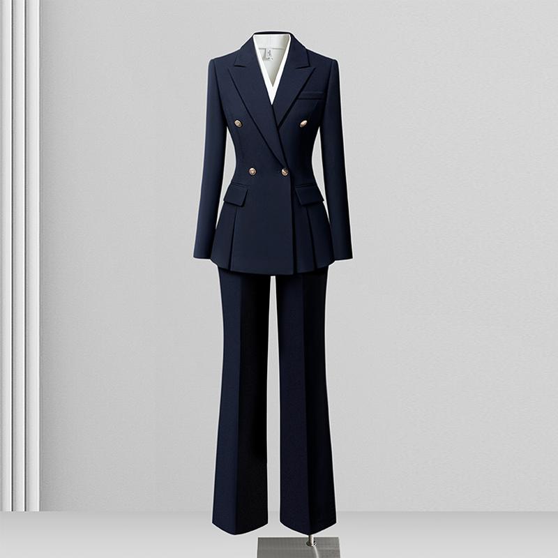 スーツ ジャケット パンツ スカート タイト ダブル スリム 無地 制服 レディース 面接 就活 リクルート 受付 フロント オフィス 営業 フォーマル 清潔感