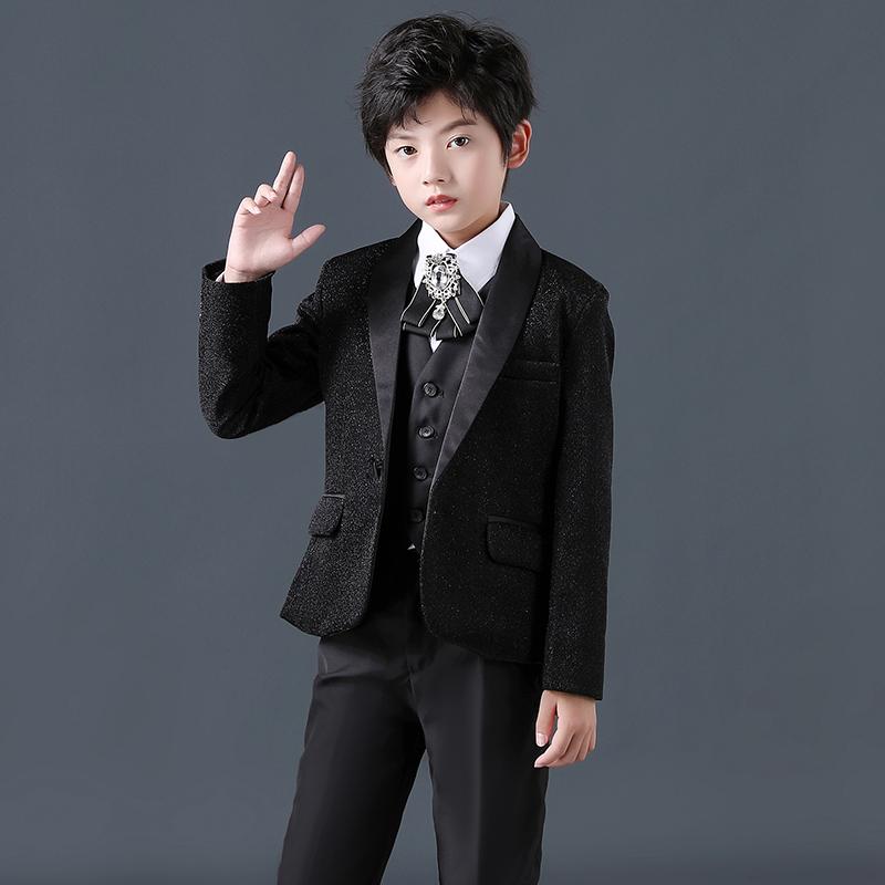 キッズ ファッション 男の子 スーツ トップス シャツ 長袖 ベスト ジレ パンツ ズボン セットアップ イギリス風 司会者 ピアノ演奏 イベント 結婚式 フォーマル 礼装 8,206円
