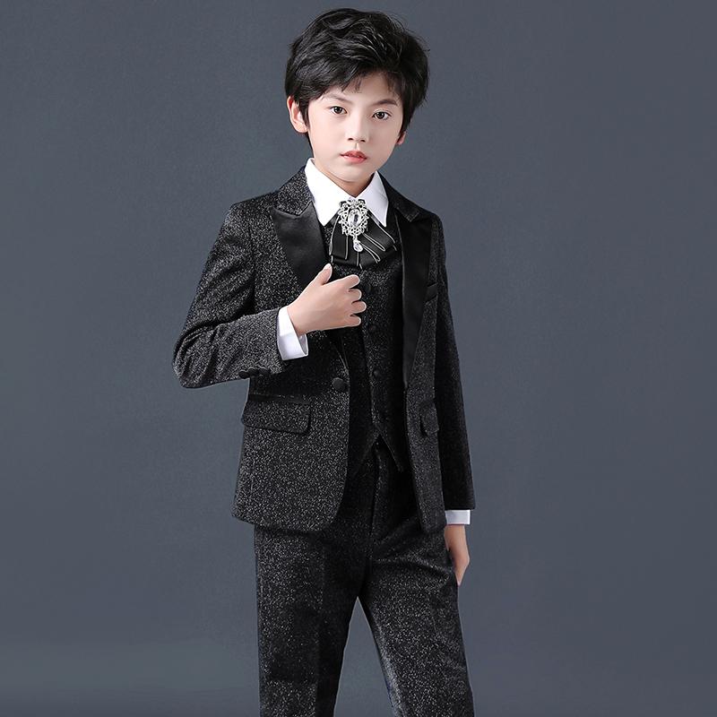 子供用 ボーイズ ファッション オールシーズン トップス シャツ パンツ ズボン セットアップ フォーマル スーツ ピアノ演奏 ステージ衣装 パフォーマンス ブリティッシュ 洗練 モダン