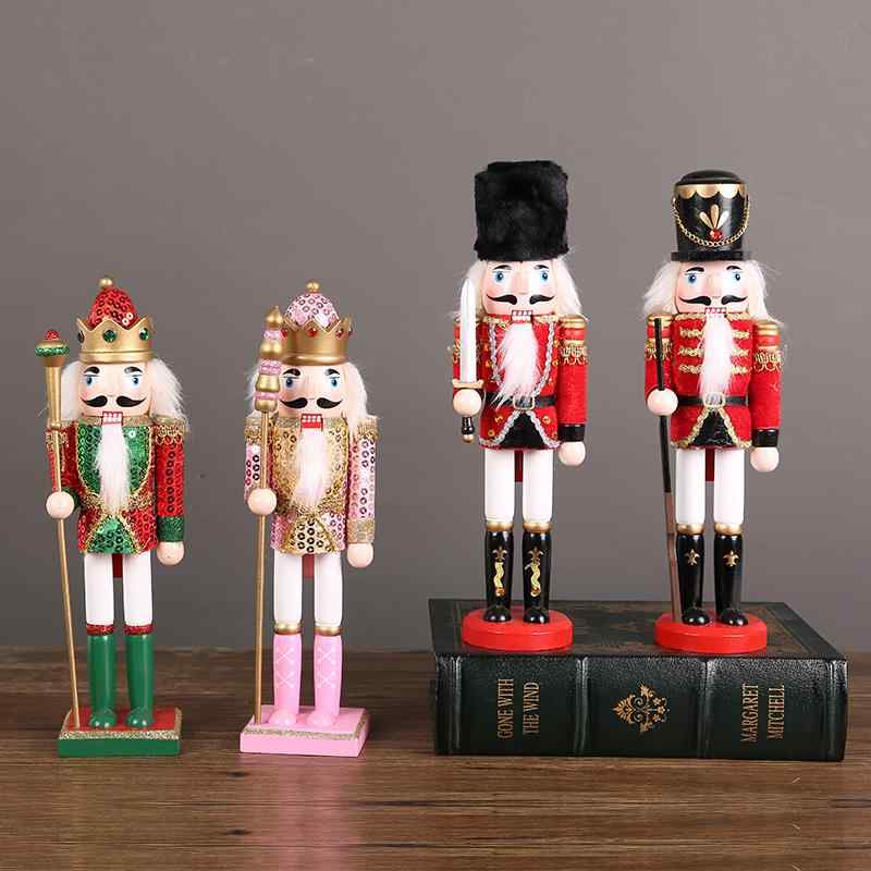 くるみ 割り 人形 兵士 デスク トップ 装飾品 オフィス 配置 ホーム アート 家具 マカロン 王子 ピンク インテリア ドール ギフト